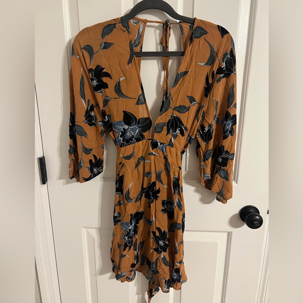 Faithfull the Brand backless mini dress